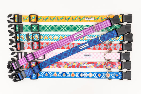 Cheerful Hound Original Design Collars, Leashes, and Harnesses