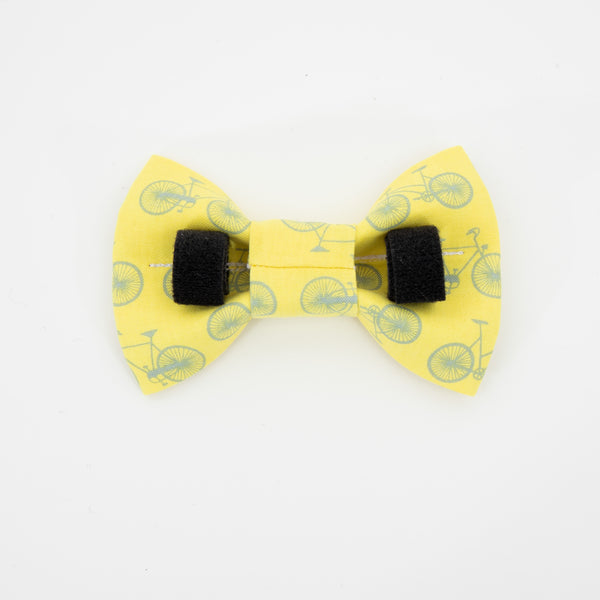 Bicycle Dog Bow Tie