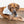 Load image into Gallery viewer, Grey Deco Stitch Dog Bandana
