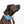 Load image into Gallery viewer, Slate Blue Linen Dog Collar Flower
