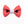 Load image into Gallery viewer, Red and Grey Dot Dog Bow Tie
