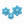Slate Blue Linen Dog Collar Flower