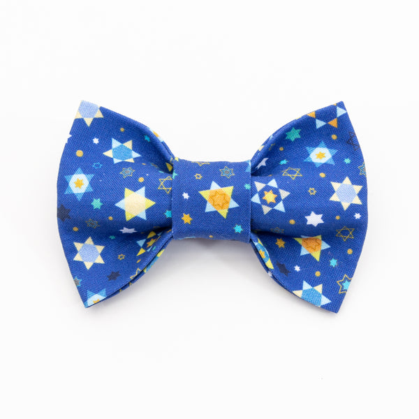 Star of David Dog Bow Tie