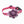 Load image into Gallery viewer, Purple Plum Linen Dog Collar Flower
