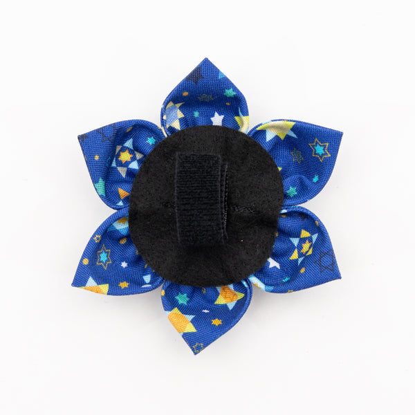 Star of David Dog Collar Flower