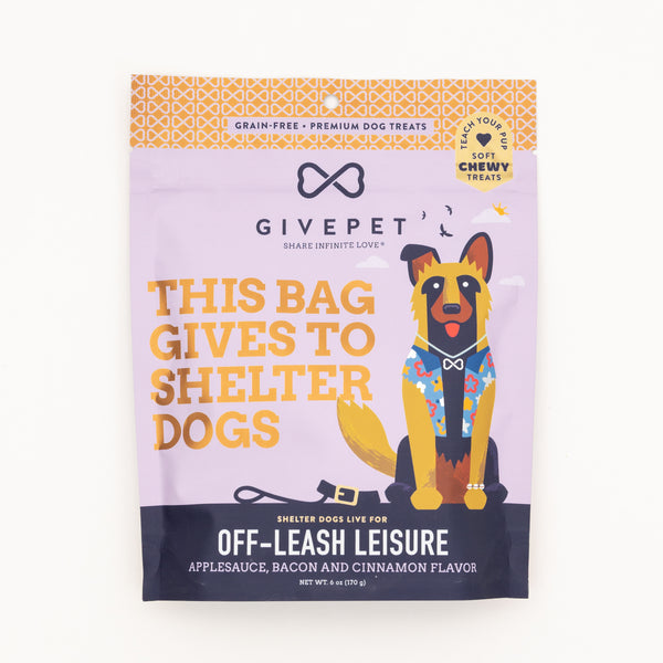 GivePet - Soft Dog Treats - Off-Leash Leisure - 6oz