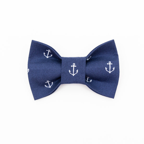 Anchors Dog Bow Tie