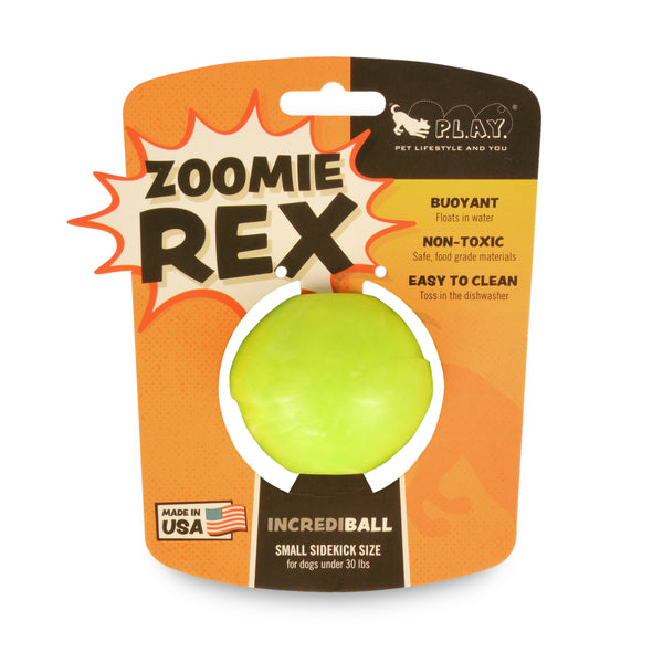 ZoomieRex Green IncrediBall Small by P.L.A.Y.
